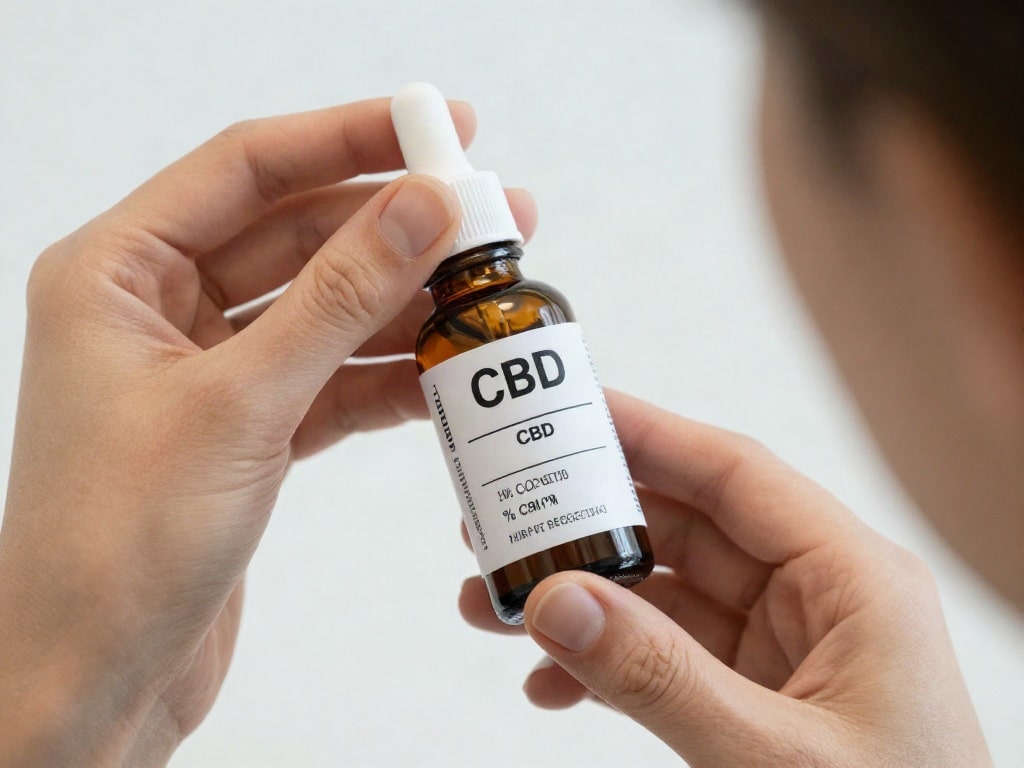CBD Öl Etikett